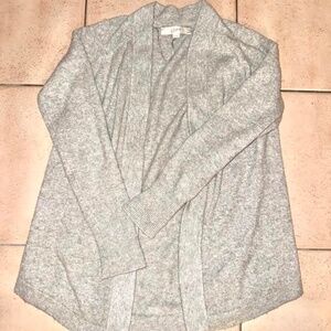 XS Loft Gray Cardigan